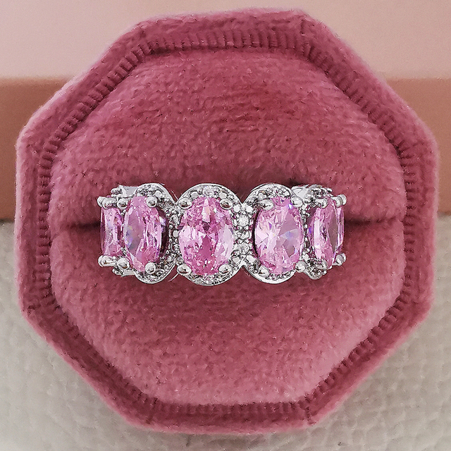 Wedding Band Eternity Ring For Women Big Gift For Ladies Love Wholesale Lots Bulk Jewelry R5578