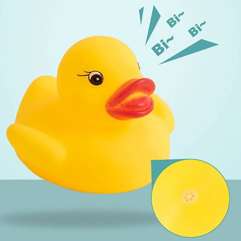 10Pcs/Set Bathing Toy For Baby Bath Toys Bathroom Animals Playing Swimming Water Toys For Children Soft Float Sound Squeaky 5