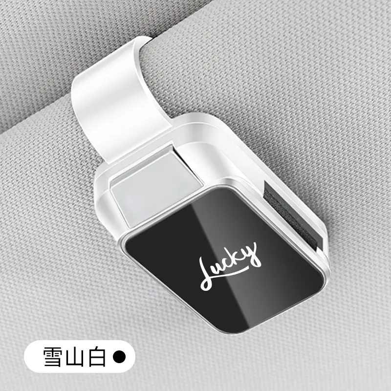Car-Mounted Eyeglass Holder Multi-Functional Sunshade Board Storage Clip Sunglasses Frame Interior Decoration Accessories - Image 9