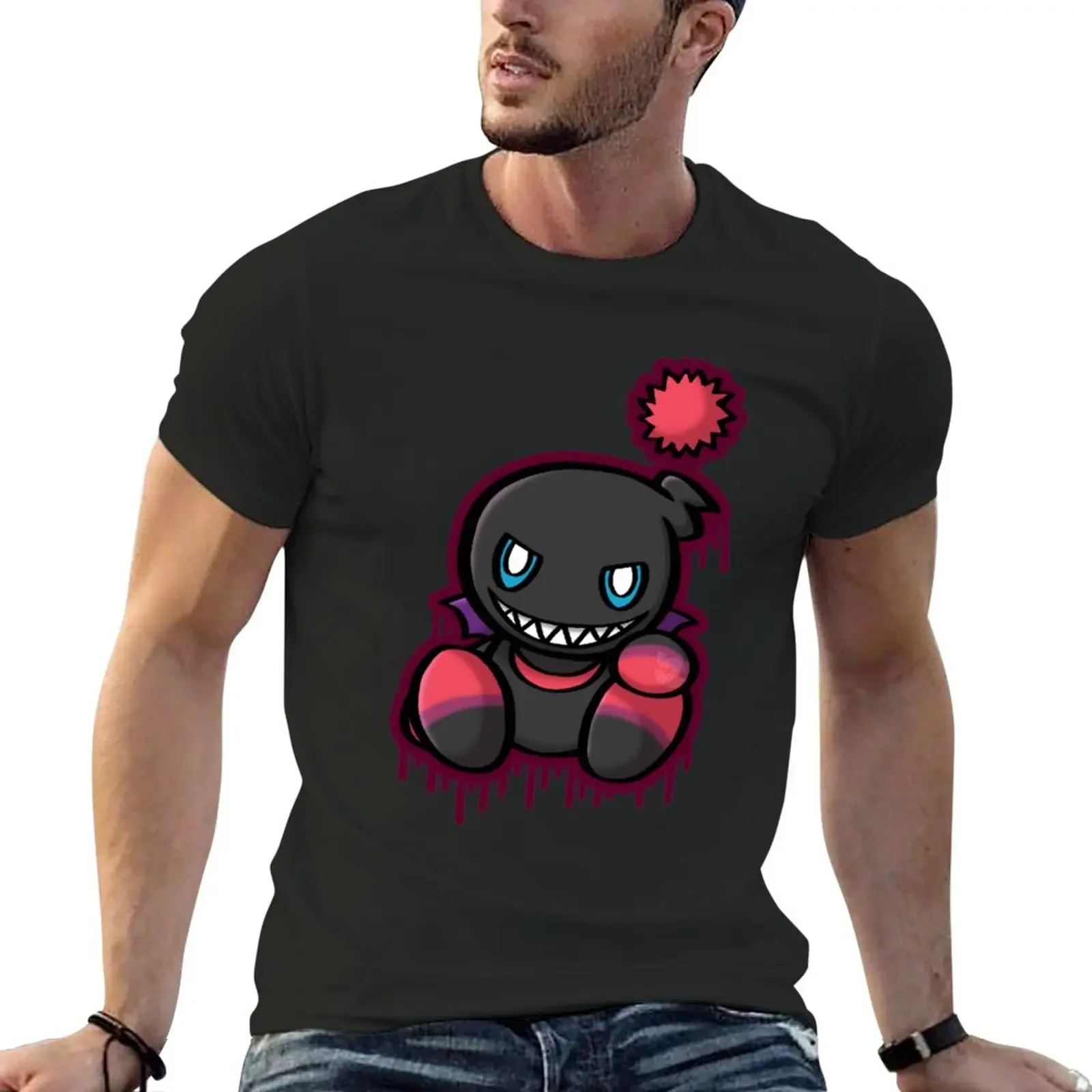 

Мужская футболка большого размера Dark Chao