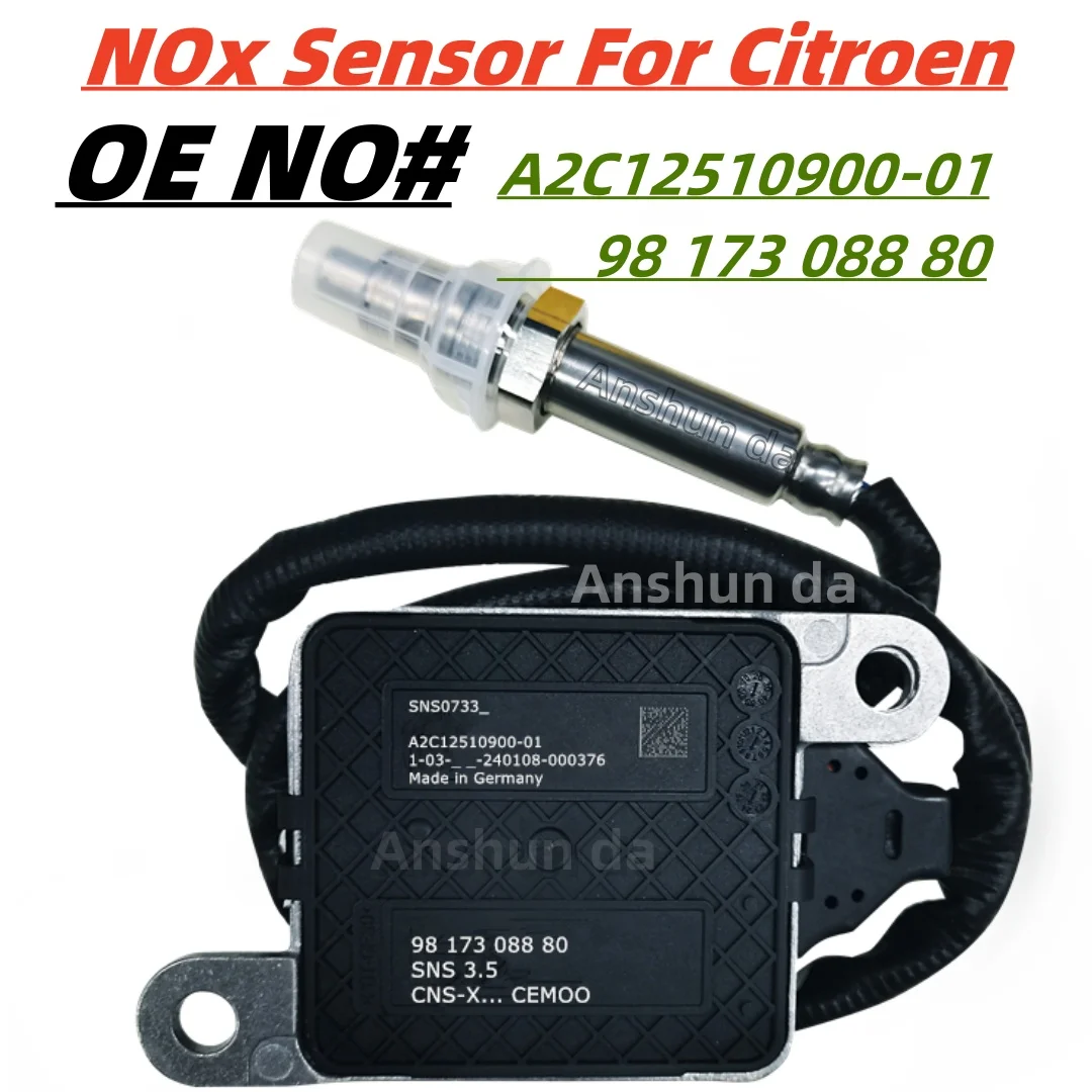 

9817308880 SNS0733 Nitrogen Oxygen Sensor NOX Sensor For CITROEN C4 OPEL PEUGEOT 3008 VAUXHALL 09-21 9817308880