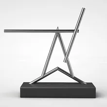 Swinging Sticks Kinetic Sculpture Chaotic Pendulum Perpetual Motion Ornaments Gifts Home Anti Gravity Model Desk Decoration