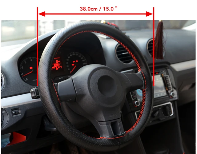 Coprivolante Auto Opel Meriva 2003-2017 | Microfibra Antiscivolo | Diametro 37-38 Cm