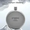 Tomshoo 150ml/180ml Titanium Flask with Funnel Alcohol Whisky Wine Flask for Outdoor Camping Hiking Backpacking Travel Picnic 5