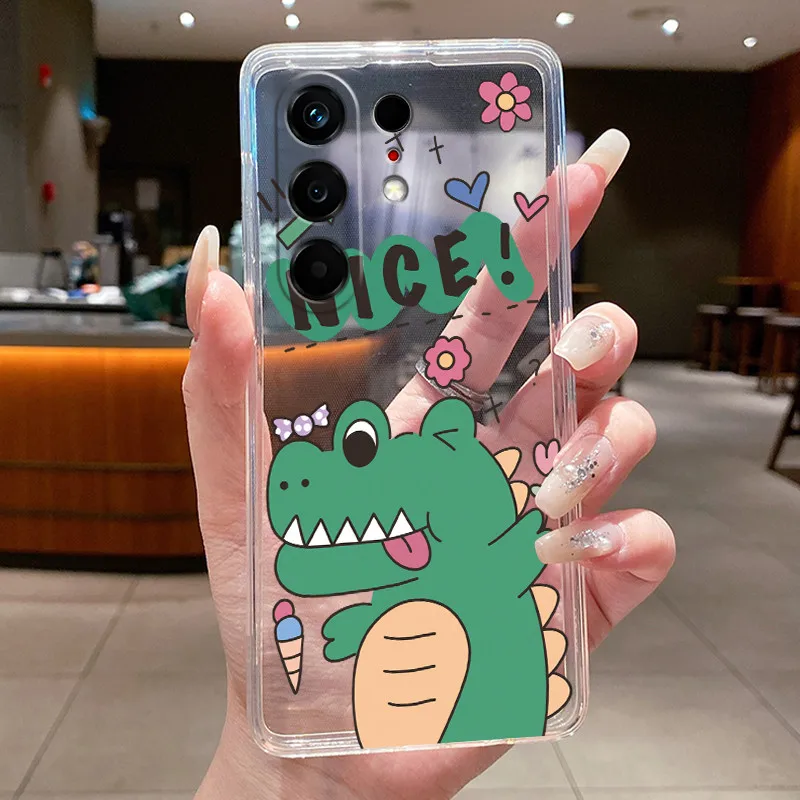 Butterfly Bow Protective Transparent Soft Silicone Phone Case