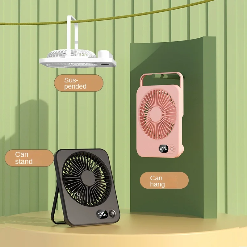Ultra Quiet Foldable Desktop Fan, Mini Fan, Office Desktop Fan 2