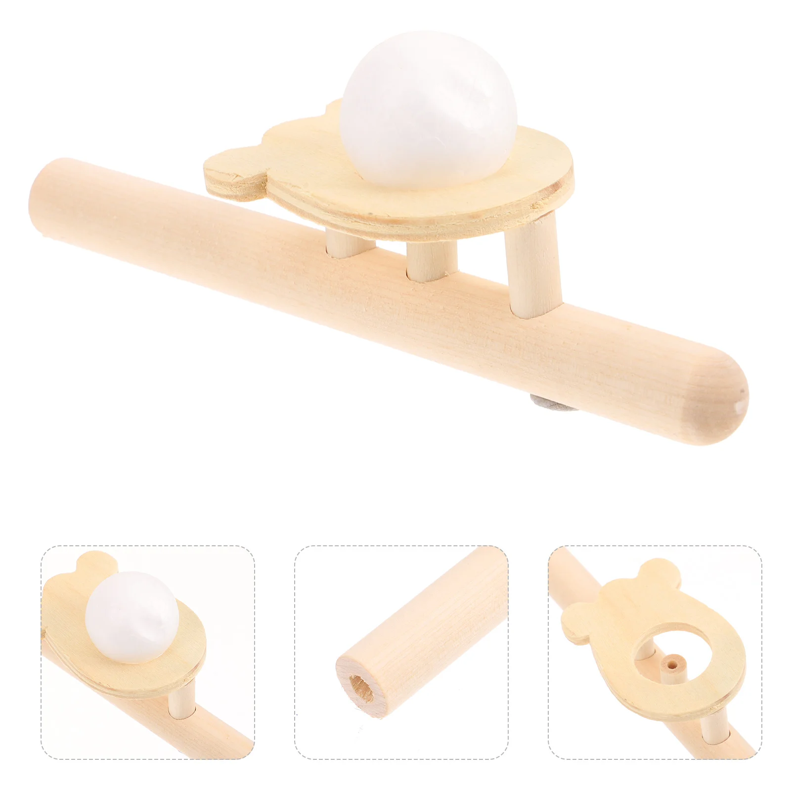 5 Pcs Suspension Ball Blowing Machine Toy Toys The Pipe Kids Bamboo Party Funny for Children