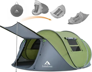 4 Person Easy Pop Up Tent 1