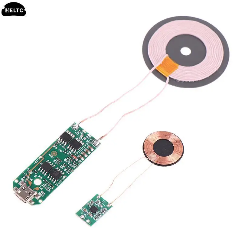 

New Universal Portable 15W Qi Fast Charging Wireless Charger PCBA DIY Standard Accessories Transmitter Module Coil Circuit Board