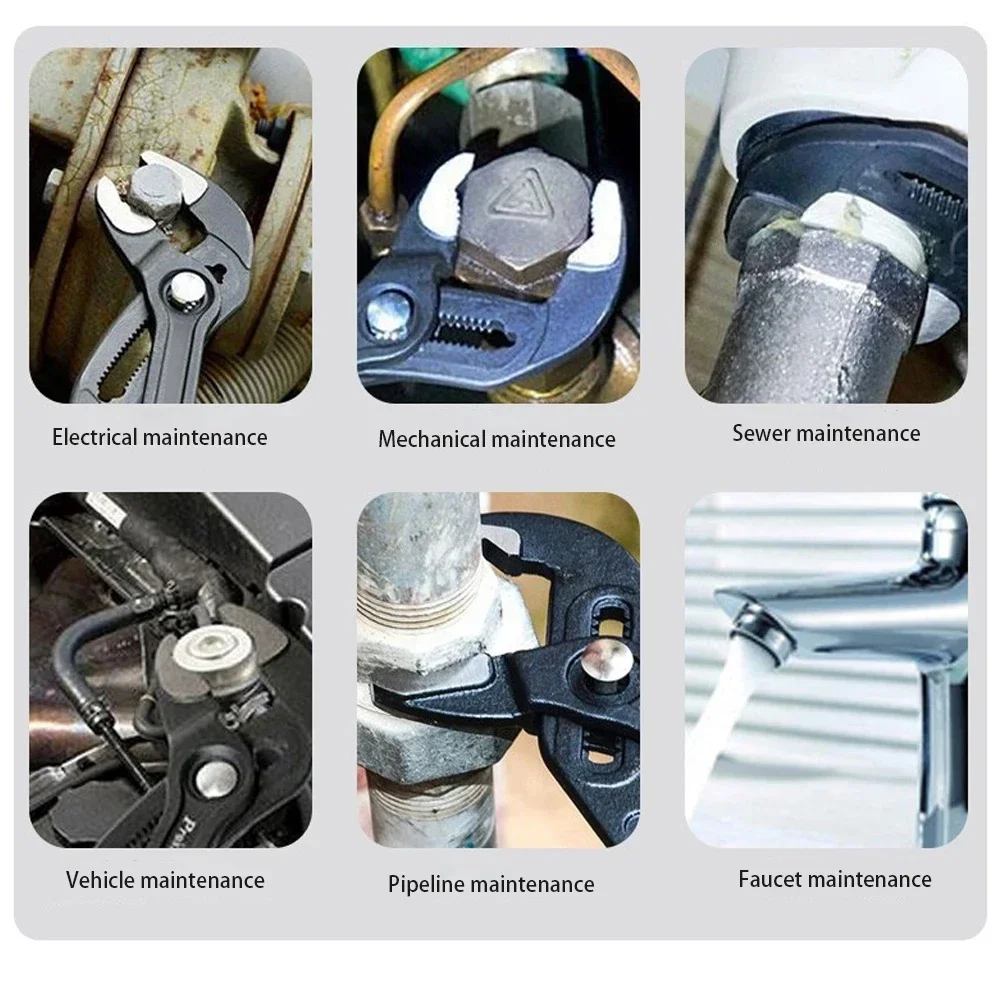 Adjustable V-Jaw Groove Pliers 5