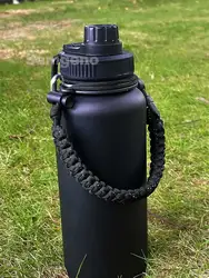Stainless Steel Insulated Water Bottle with Leakproof Spout Lid, 32 oz - 1000ML (With handle in box)