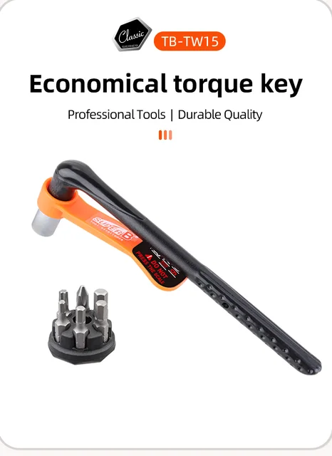 Adjustable Torque Allen Wrench Adjustable 3-10 Nm Range Torque