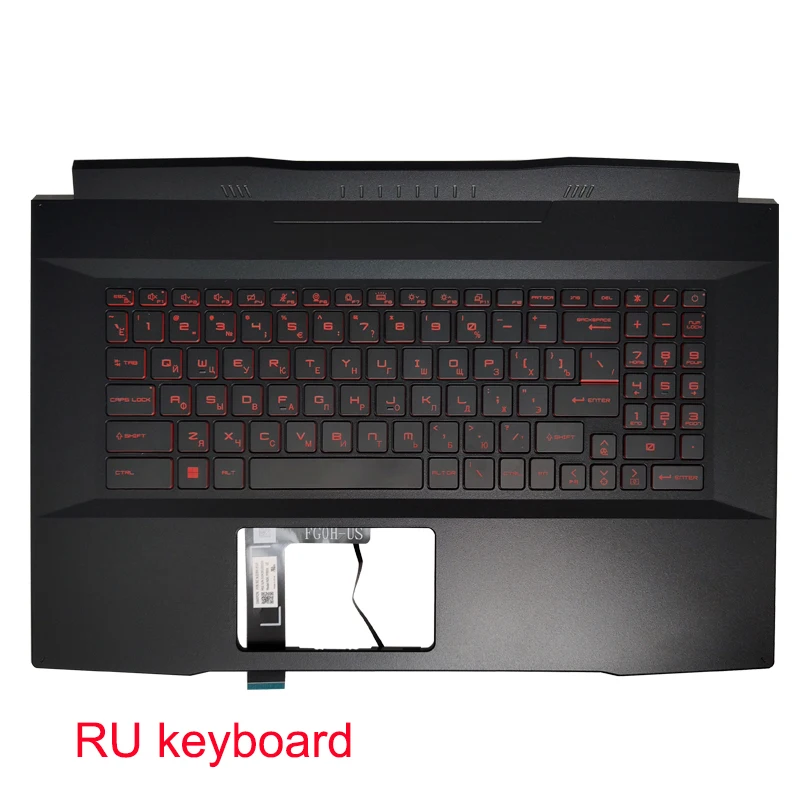 Laptop upper cover for MS Katana GF76 MS-17L2 17L1 17L3 17L4 palm rest case shell keyboard