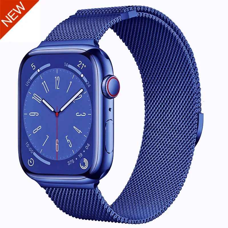 Milanese Loop Metal Double Magnetic Wristband