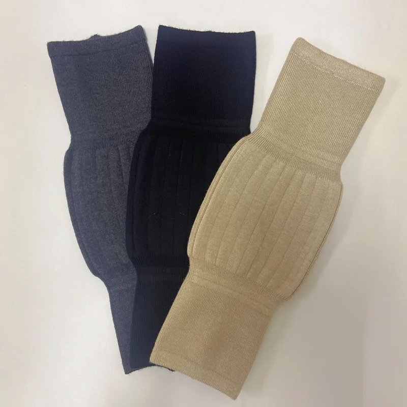 Cashmere Knee Pad Men's and Women's Double-Layer Thickened Fleece-Lined Warm Leg Joint Cold-Proof Self-Heating for the Elderly
