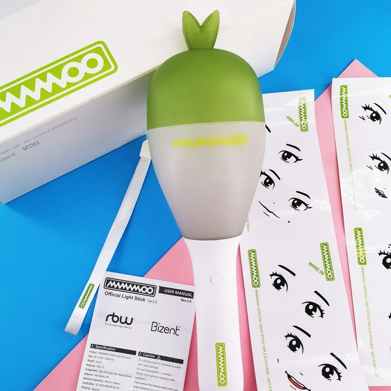 MAMAMOO Concert Variable Color Lightstick Radish Hand Lamp