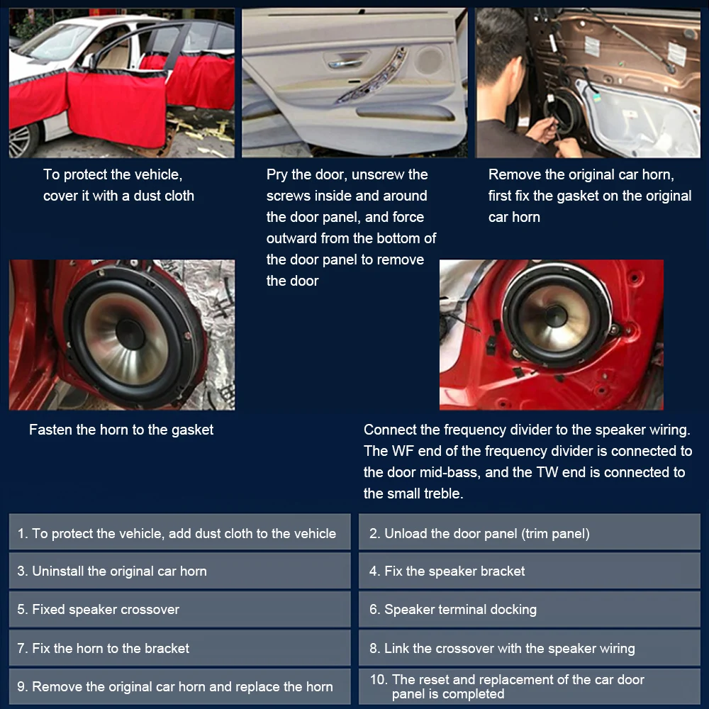 Car HiFi Speaker 6inch Car HiFi Speaker YH-600 2-Way 600w Automotive Door Music Coaxial Stereo Full Range Speakers Car Subwoofer Accessories