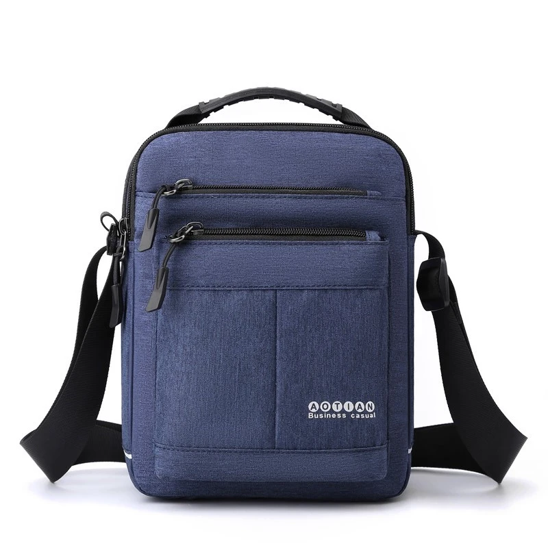 Man Waterproof Oxford Crossbody Bag Casual Tote Male Messenger Bag