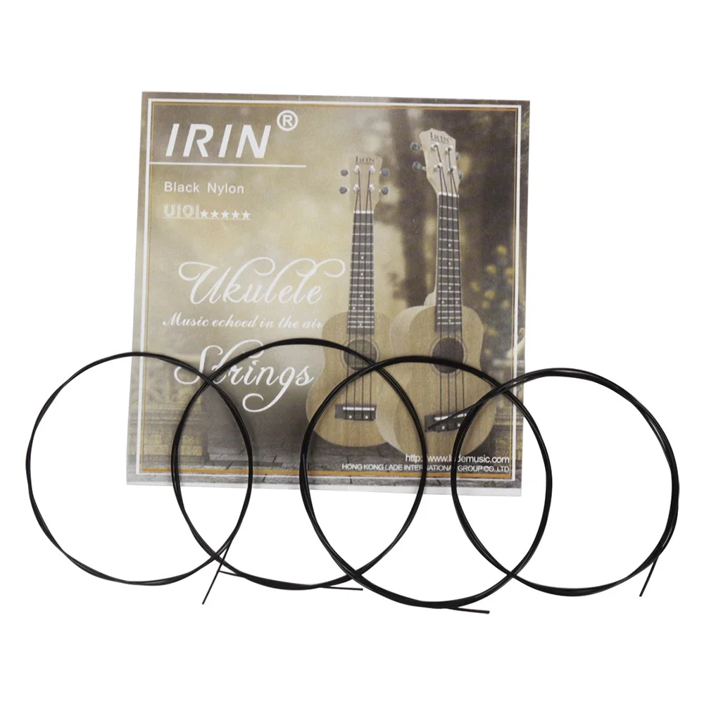 Description Picture 5 of itemIRIN 4 Pcs/Set Soprano Ukulele Strings Nylon Musical Instrument Accessories 4 String Hawaiian Guitar Parts & Accessories
