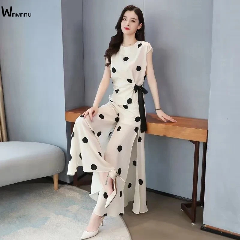 2 Pieces Women Elegant Outfit  Summer 2 Piece Outfit Korean - Printed  Outfits - Aliexpress