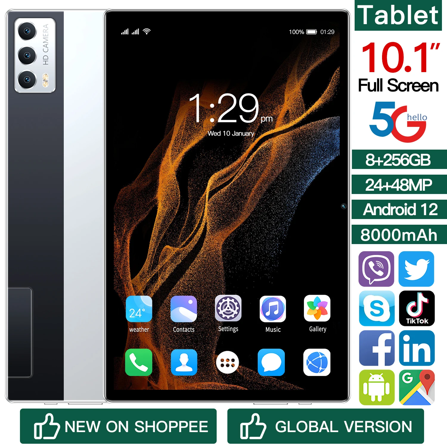 2023 New Original Global Version Tablet Android 12.0 13+16MP 12000m Ah 11.6  Inch Tablets PC 5G Dual SIM Card Or Wifi HD Pro 14 - AliExpress