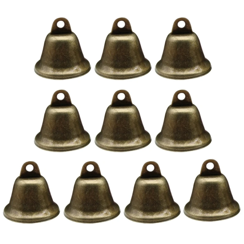 10X Jingle-Bells Campane Per Animali Da Fattoria Campane Per Decorazioni Natalizie Per Feste Di Festival