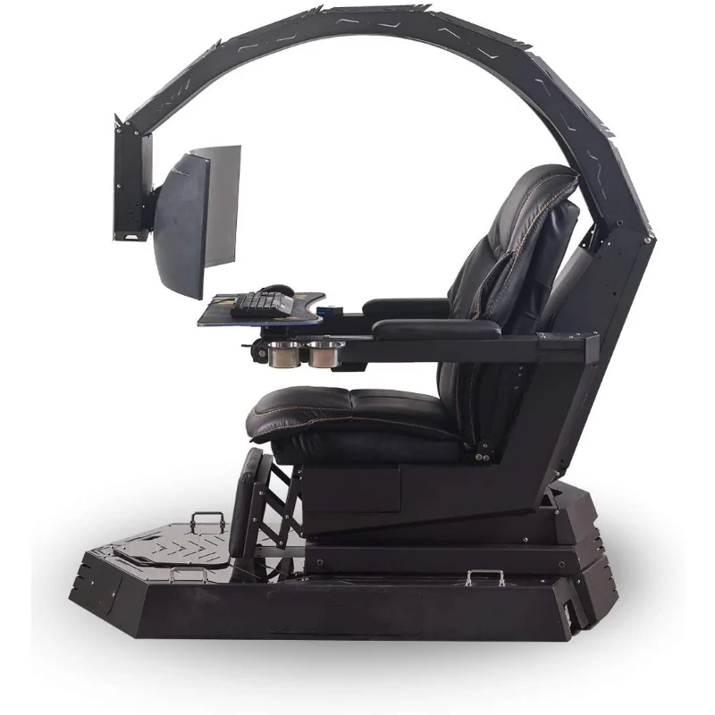 DrivingCD-simulador de carreras Sim de movimiento, asiento de cabina, freno  de mano, anodizado, negro - AliExpress