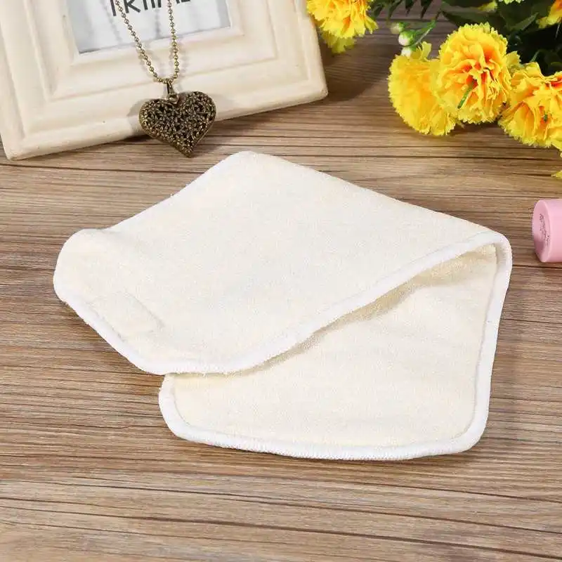 1PC 4/5Layers Adult Cloth Diaper Insert Reusable Bamboo Fiber Diaper Insert Pad Incontinence Nappy Liner Pad for Adults Reusable Diapers Disposable Adult Diapers