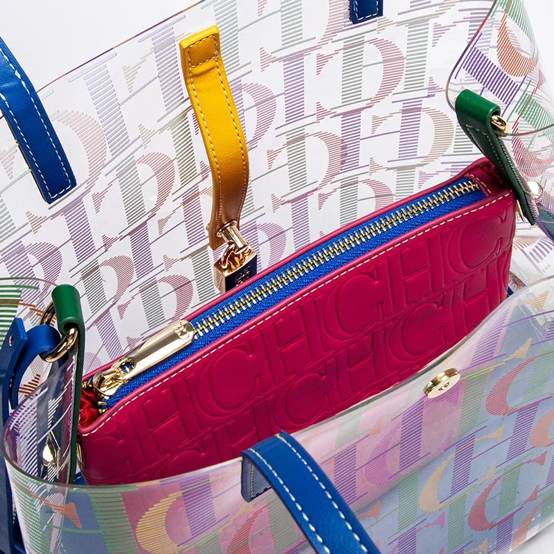 حقيبة دلو نسائية من CH عالية الجودة، مصممة لعطلات...