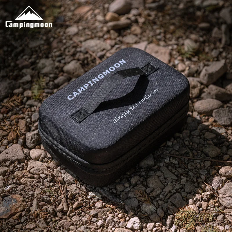 CAMPINGMOON Square EVA Impact Resistant Insulation Outdoor Picnic Lunch Box Storage Bag Bento Bag Exquisite Camping