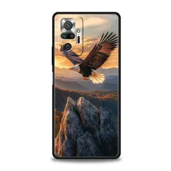 Eagle Themed Soft Phone Case - Sleek and Durable Protection - Redmi Note 10 (A1)