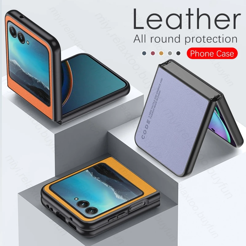 Custodia Caseswill® Antiurto Per Motorola Razr 2024/2025 - Con Anello E Protezione Cerniera