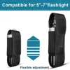 Molle Led lenser Flashlight Pouch Bag Hunting Accessories Flashlight Pouch LED Torch Holster Case Outdoor Camping Hiking 3