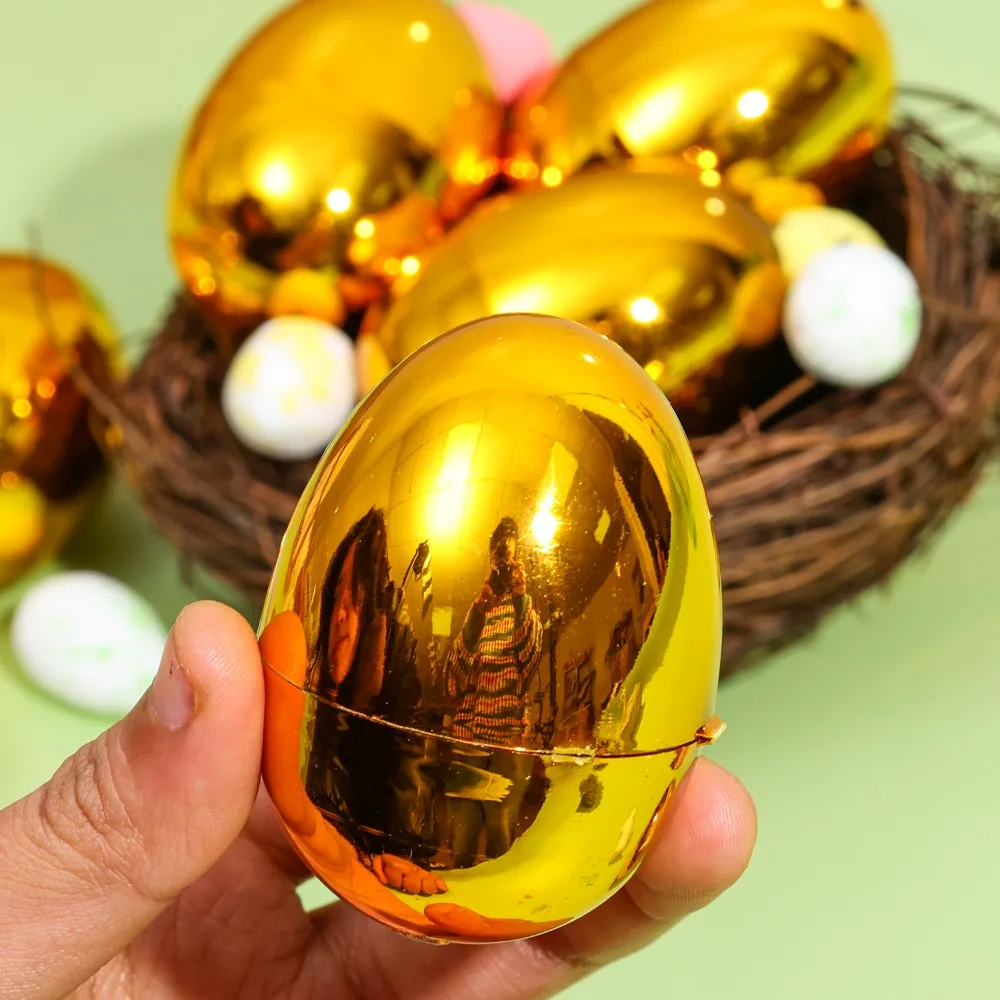 Golden Easter Egg Set 5