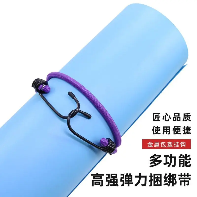 2/4/6/10pcs High Elasticity Luggage Straps Rope Cargo Lashing Bike Equipment Trunk Fixed Rubber Elastic Outdoor Rope Camping