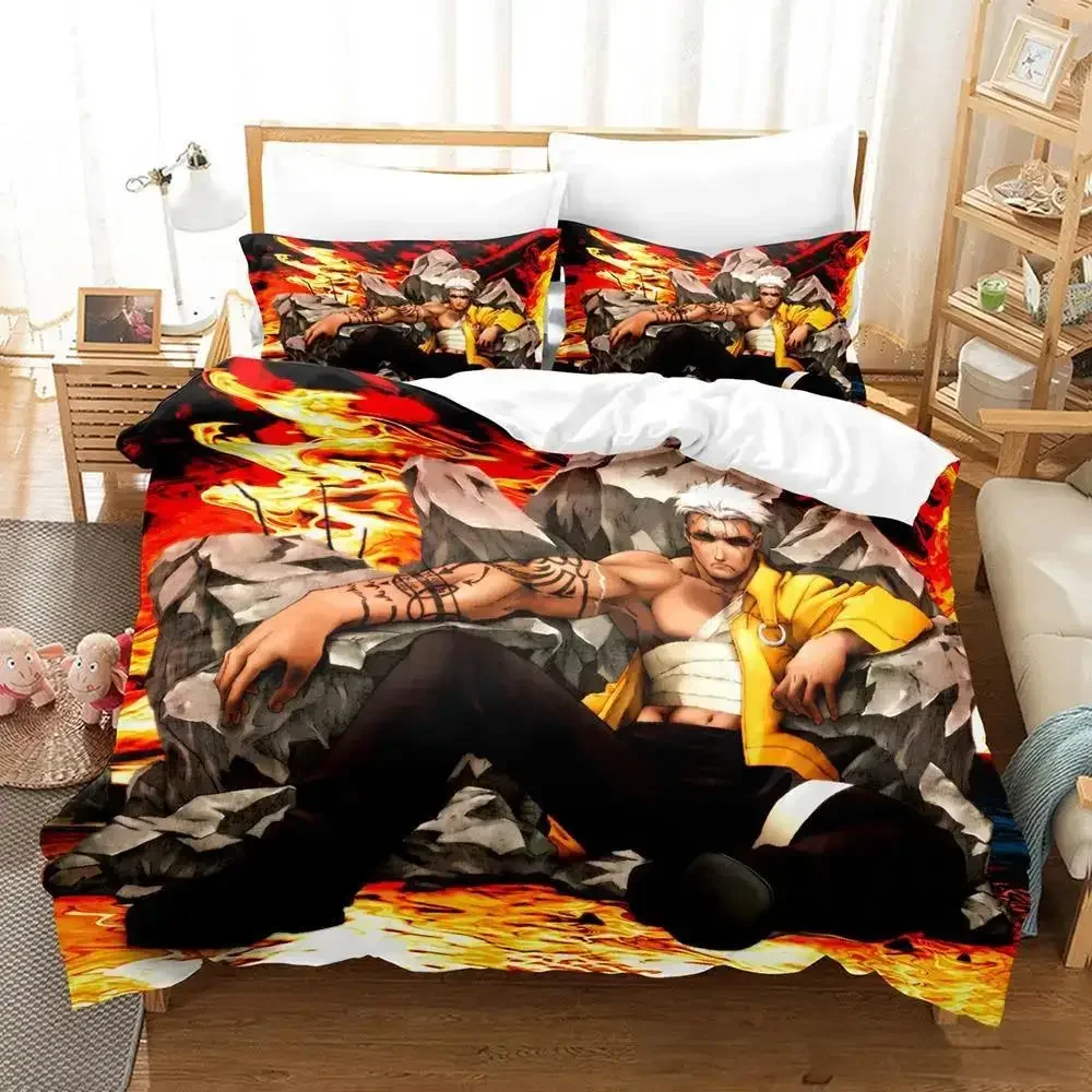 Fullmetal Alchemist Bedding Set Single Twin Full Queen King Size Bed Set Adult Kid Bedroom Duvet Cover Sets 3D Print Anime Bed