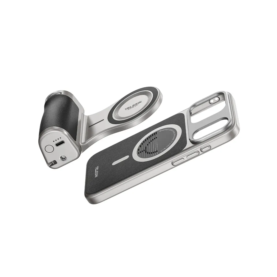 TELESIN Fun Shot Phone Camera Grip Ultimate for IPhone17 Pro / Pro