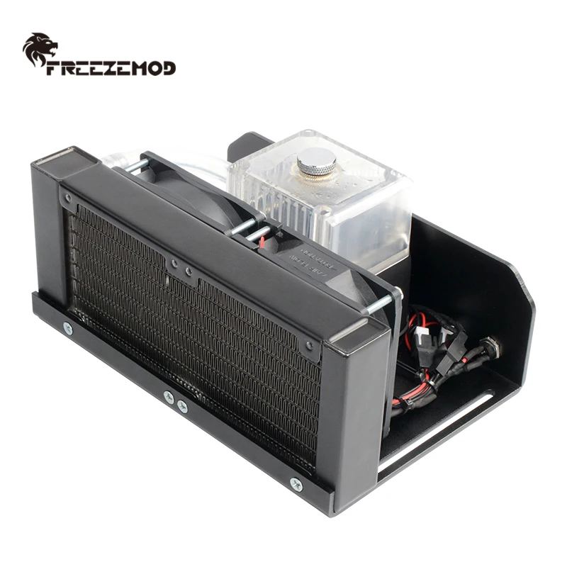Zemod Módulo de Resfriamento de Água Industrial 3d Impressão Médica 240 mm Radiador Ventiladores. Kits de Resfriamento de Água Componentes do Computador - Imagem 4