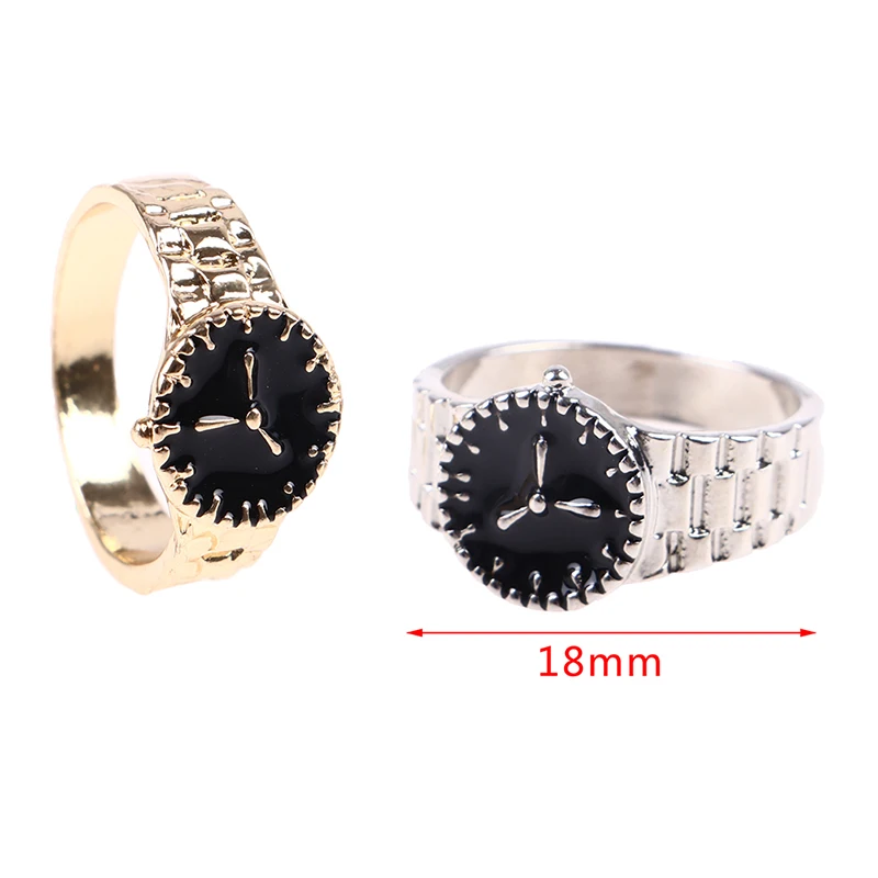 1PCS 1:12 Scale Miniature Watch for Dollhouse Decor Pretend Play Furniture Toy Doll Watch Accessories