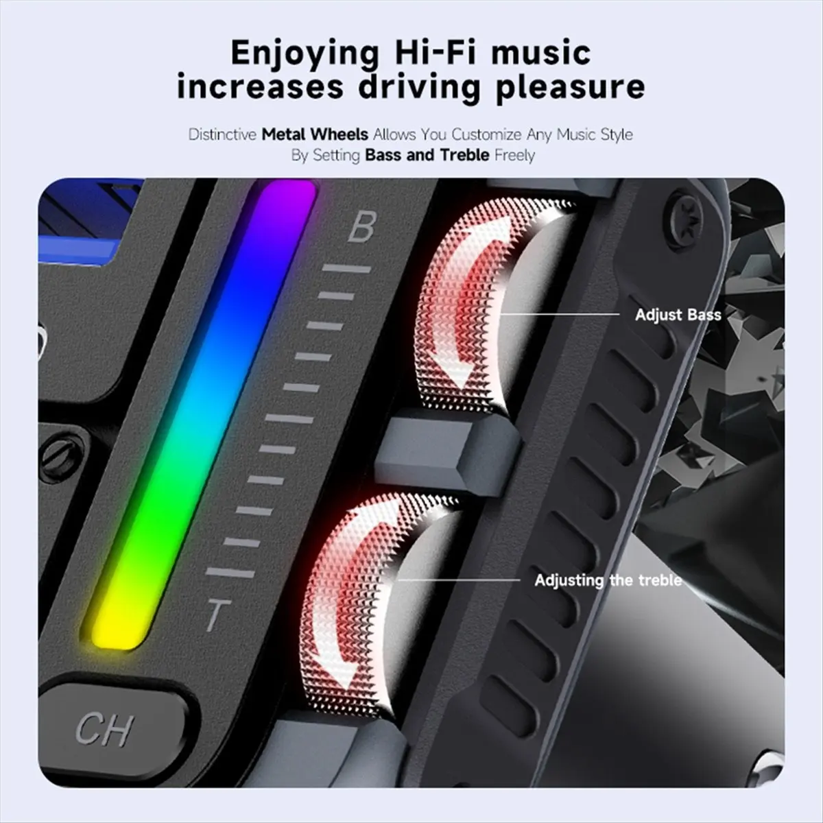 T28C 블루투스 5.3 FM 송신기 자동차 어댑터 차량용 충전기 42W PD30W HIFI 사운드 효과 무선 핸즈프리 통화 USB MP3 플레이어
