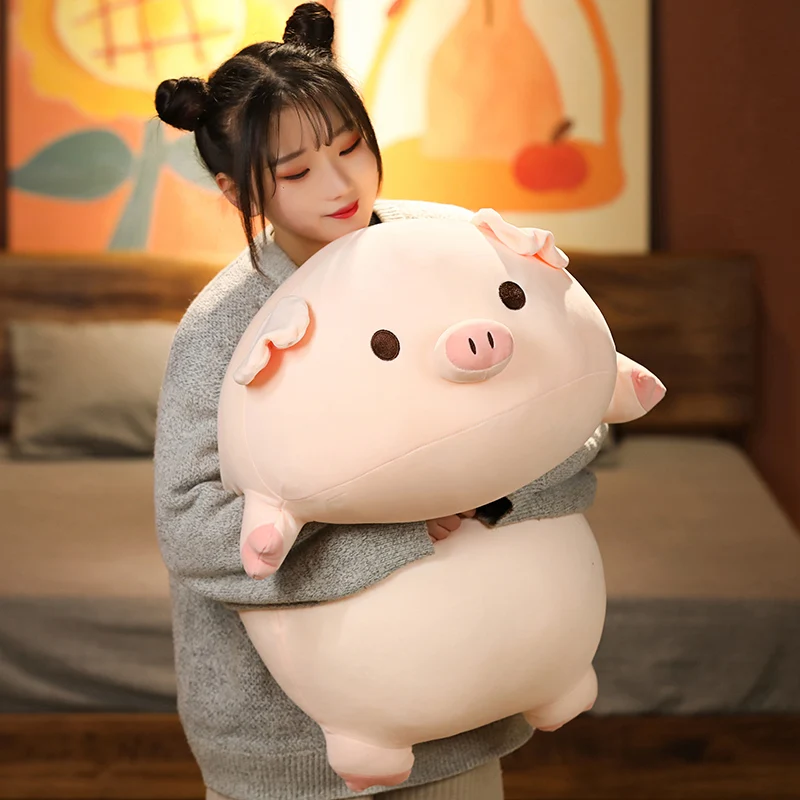 Soft Plush Pig Pillow Stuffed Animal Toy for Girls