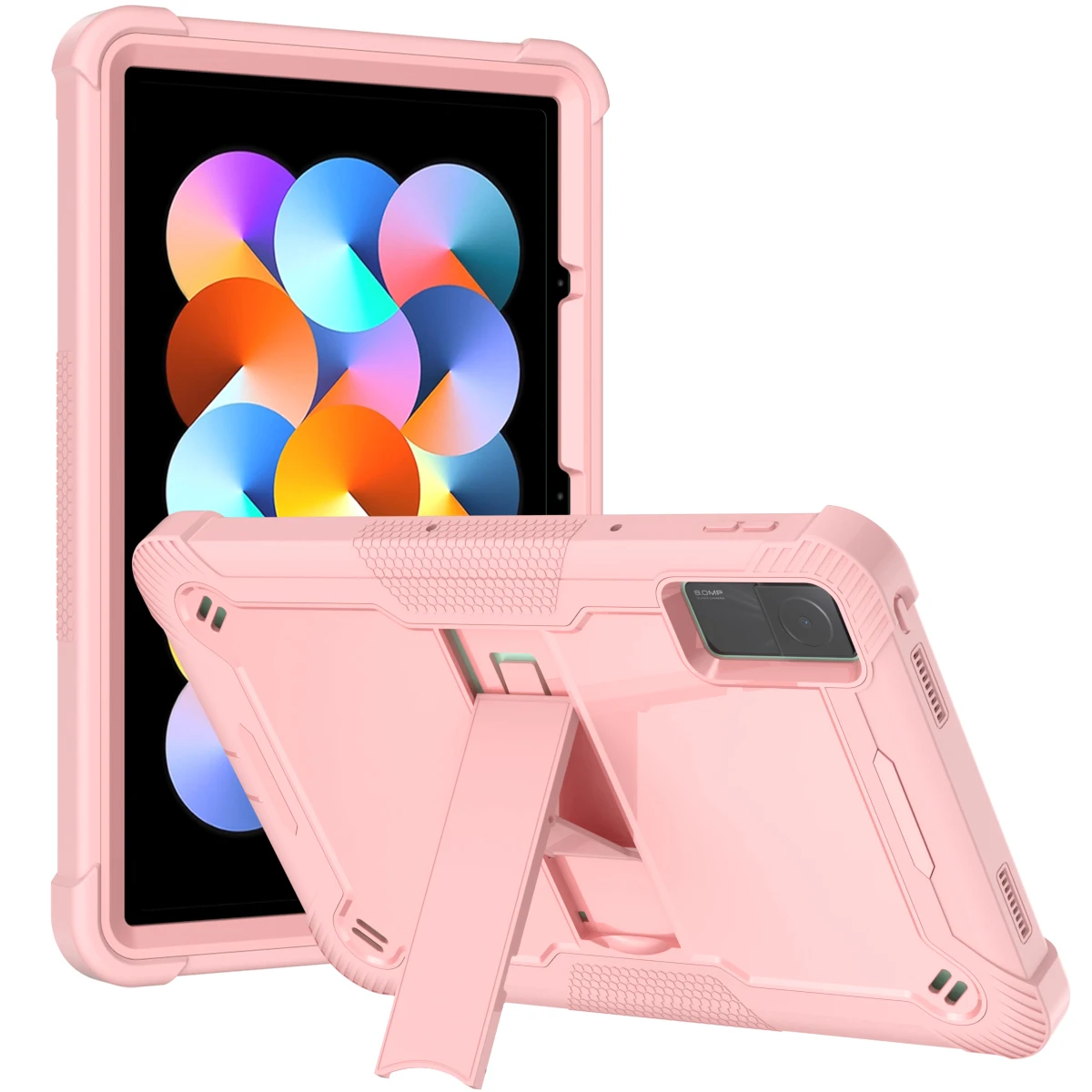 Durable Armor Case with Kickstand & 3-Layer Protection