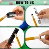 Billiard Cue Tips 2 Cue Clamps, 10 Cue Tips, 2 Pool Ball Shapers, 2 Cue Tips Trimmers 2