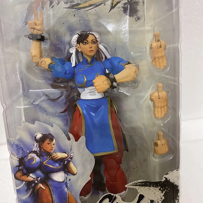 NECA Ken Ryu figura Chun Li Hoshi Akuma Chunli Gouki Guile figura de acción juguete muñeca regalo decoración móvil regalos de cumpleaños