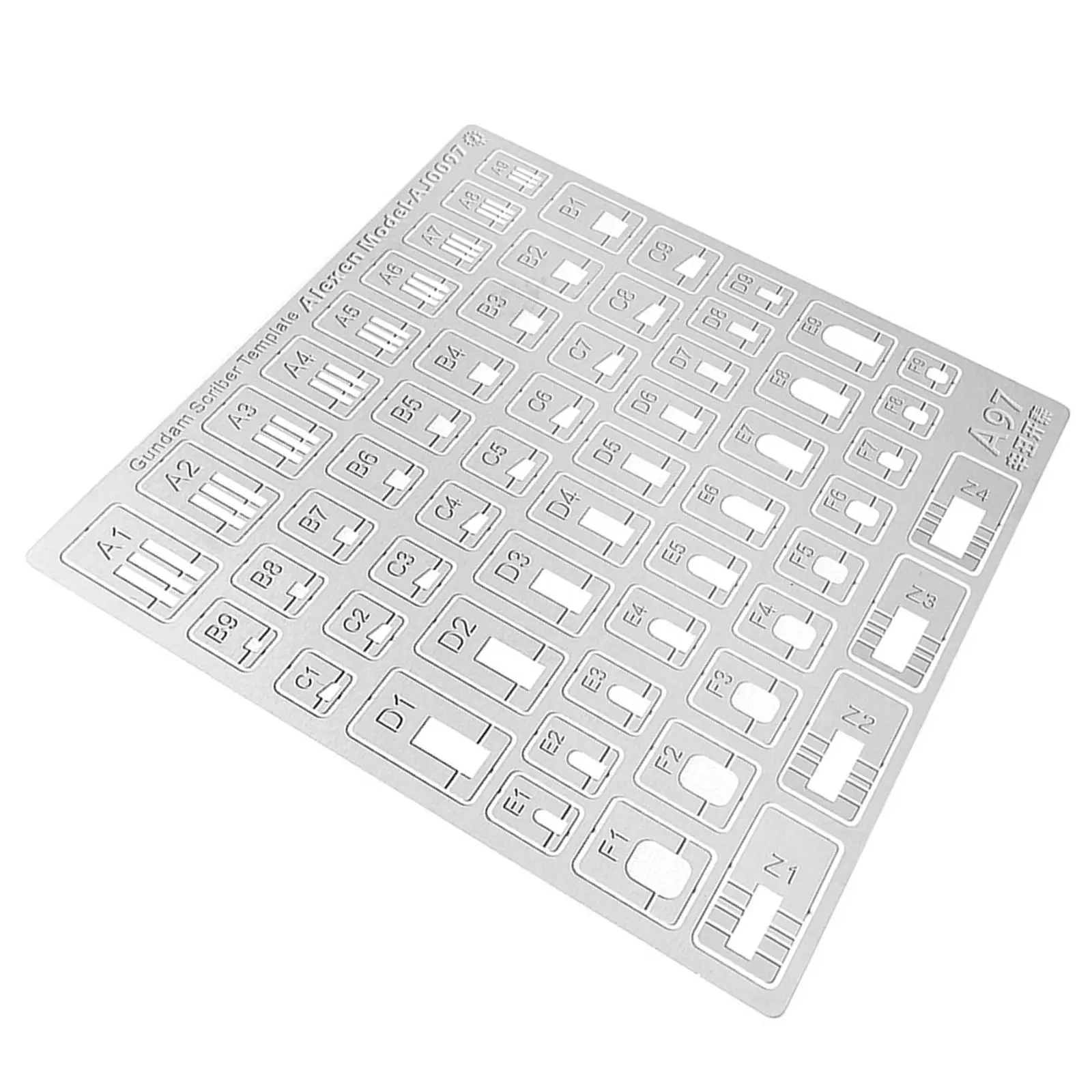 Carving Auxiliary Ruler Drill Hole Maker Easy to Use Durable Hobby Model Craft Tool Scribe Line Stencil for Professional