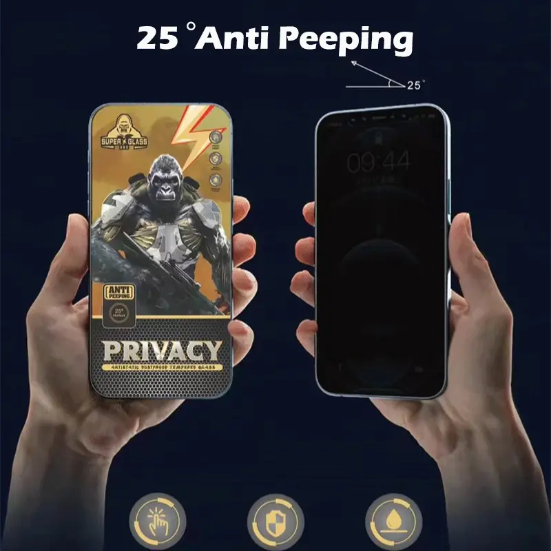 Gorilla Privacy Screen Protector For iPhone 17 Pro Max Anti-spy Tempered Glass for iPhone 17 Air image 6