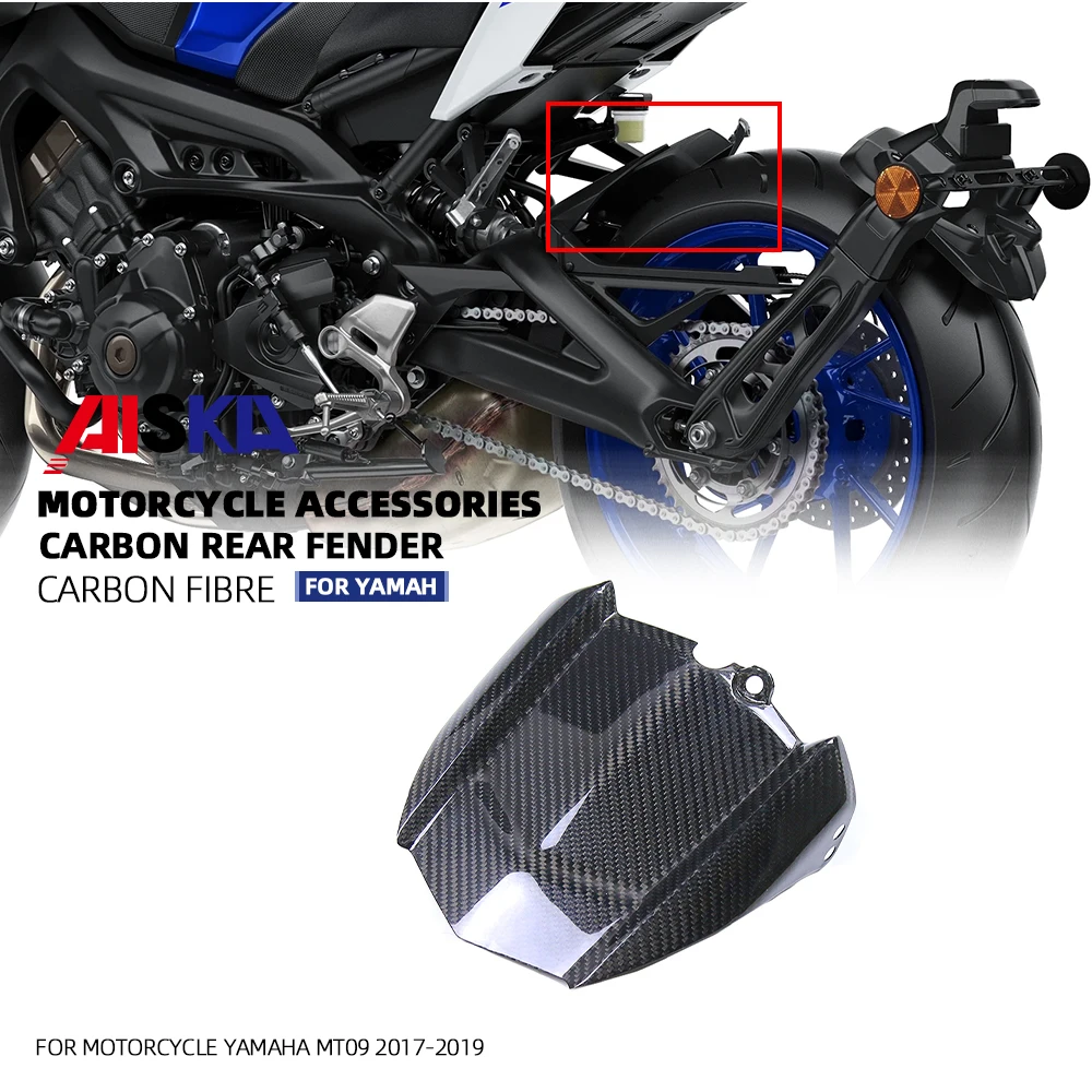 

Motorcycle Carbon Fiber Rear Hugger Mudguard Rear Fender For YAMAHA MT 09 FZ 09 MT09 FZ09 2014-2019 Motorcycle Accessories Parts