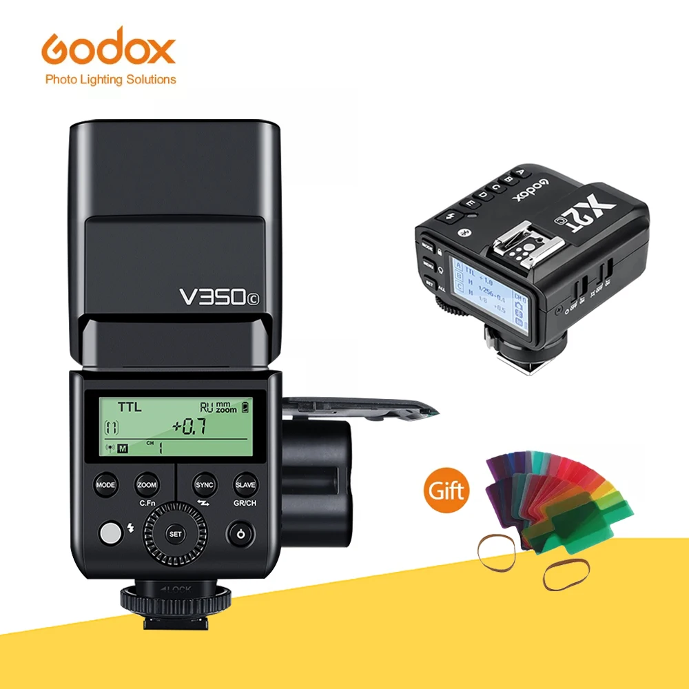 Godox V350 Mini TTL HSS Camera Flash Speedlite Built in Li ion Battery
