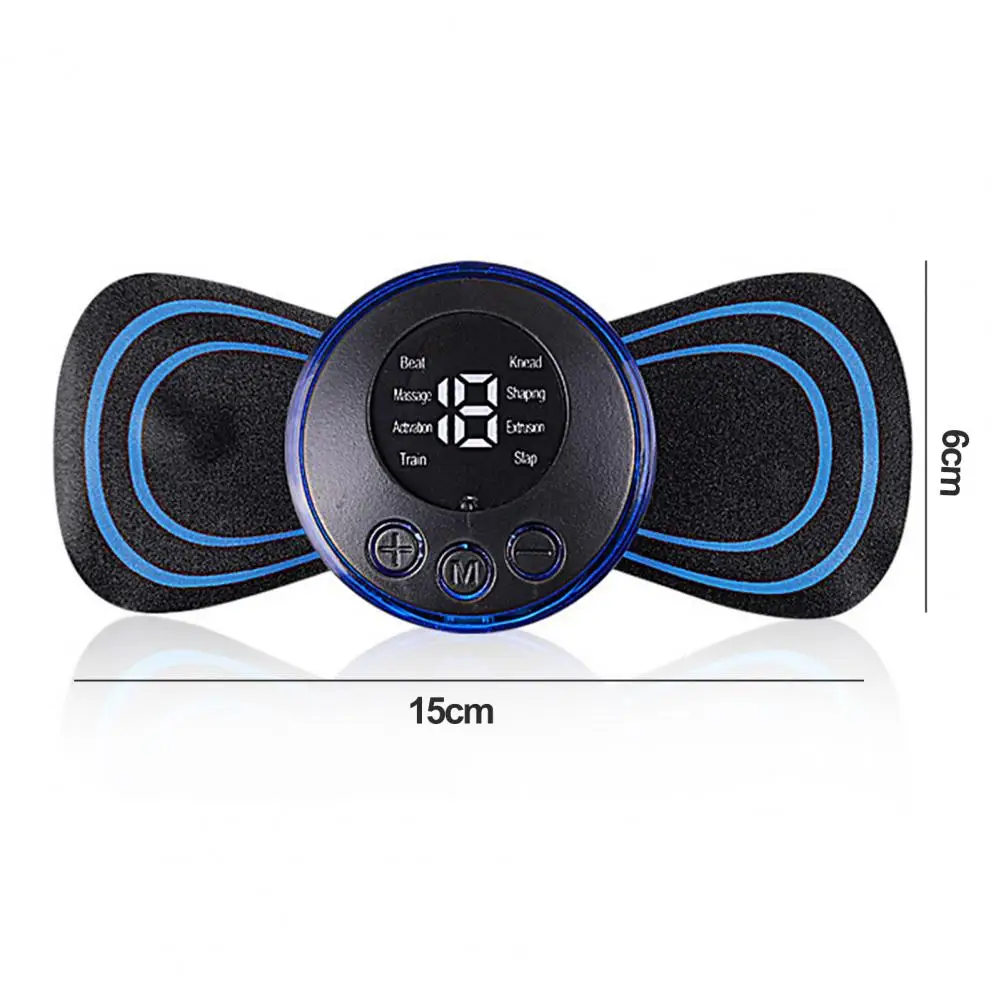 Rechargeable Massager Device Full Body Pain Relief Therapy Mini Machine with 8 Modes Physiotherapy cervical spine massager lumbar massager leg massager