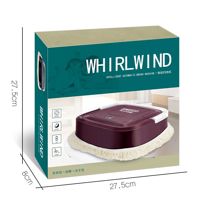 Intelligent Sweeping Robot Wet And Dry Mopping Machine Rechargeable Mopping Mopping Machines Household Robot Cleaner 6